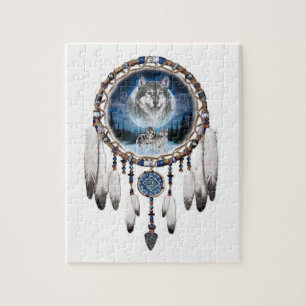 Puzzle Colector ideal con el fondo del lobo