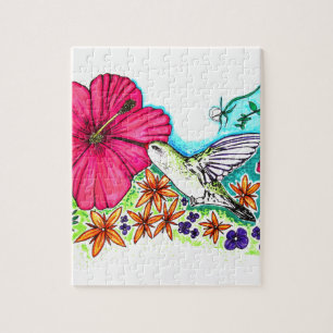 Puzzle Colibrí