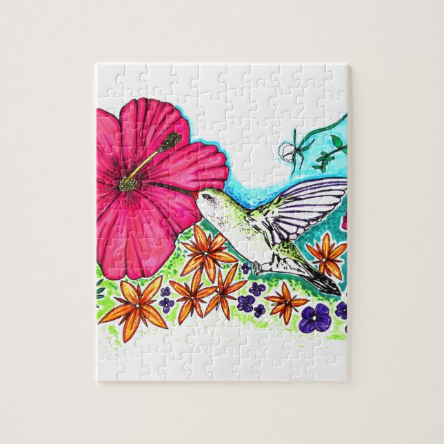 Puzzle Colibrí (Vertical)
