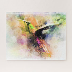 Puzzle Colibrí acuática