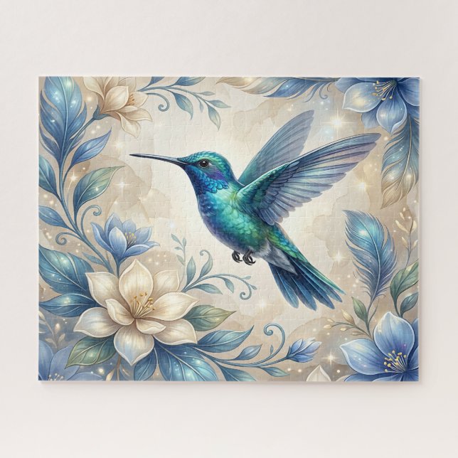 Puzzle Colibrí Hermoso (Horizontal)