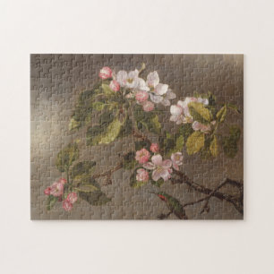 Puzzle Colibrí y flores de Apple