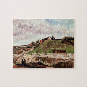 Puzzle Colina de Montmartre con cantera de Vincent van Go