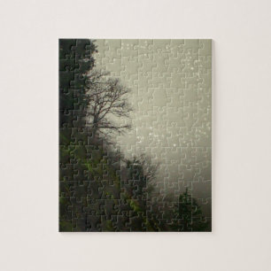 Puzzle Colina del Bosque de Niebla Mágica