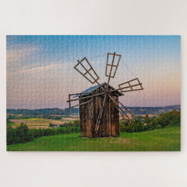 Puzzle Colina del viejo molino de viento Molino de viento