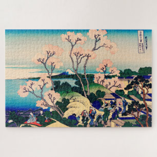 Puzzle Colina Goten-Yama, Shinagawa en el japonés Tokaido