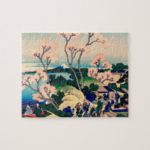 Puzzle Colina Goten-Yama, Shinagawa en japonés Tokaido