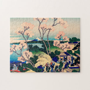 Puzzle Colina Goten-Yama, Shinagawa en japonés Tokaido