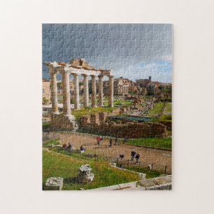 Puzzle Colina Palatina Roma Italia.