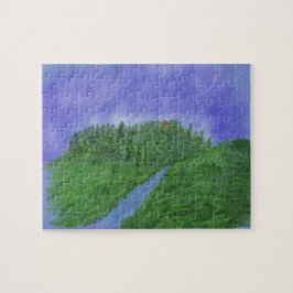 Puzzle Colina y arroyo