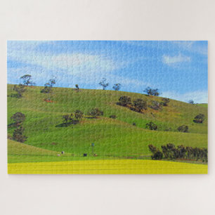 Puzzle colinas de canola