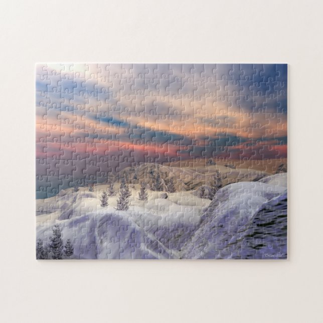 Puzzle Colinas de Navidades chillones (Horizontal)