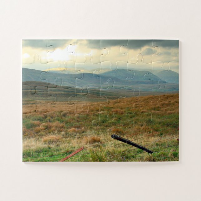 Puzzle Colinas de Perthshire, Escocia 30-pc (Horizontal)