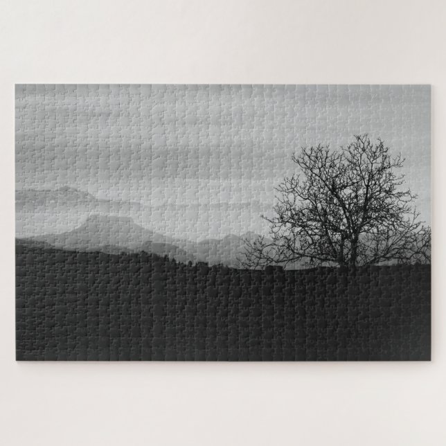 Puzzle Colinas grises (Horizontal)
