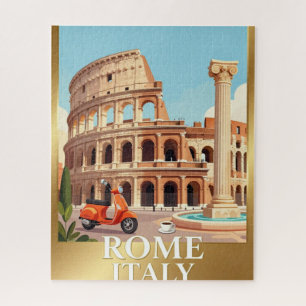 Puzzle Coliseo de Roma Patrimonio Italiano Antiguo