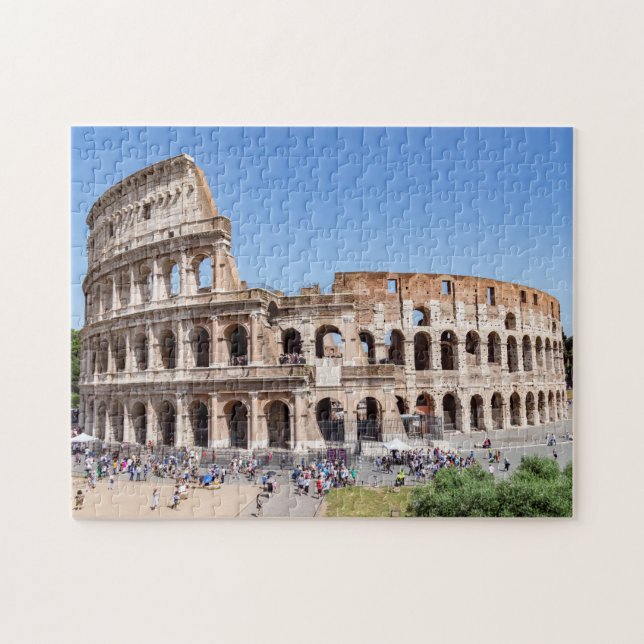Puzzle Coliseo famoso en Roma, Italia (Horizontal)