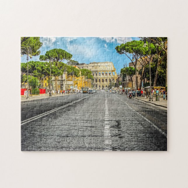 Puzzle Coliseo Roma. (Horizontal)