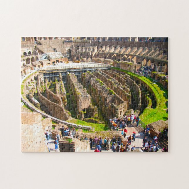 Puzzle Coliseo Roma. (Horizontal)