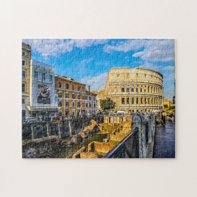 Puzzle Coliseo Roma. (Horizontal)