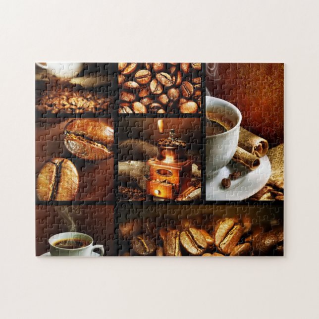 Puzzle Collage 2 del café (Horizontal)
