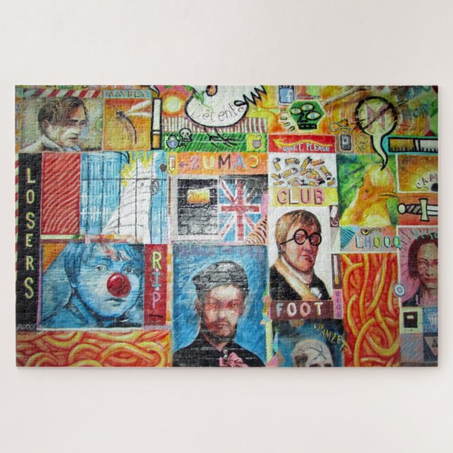 Puzzle collage callejero (Horizontal)