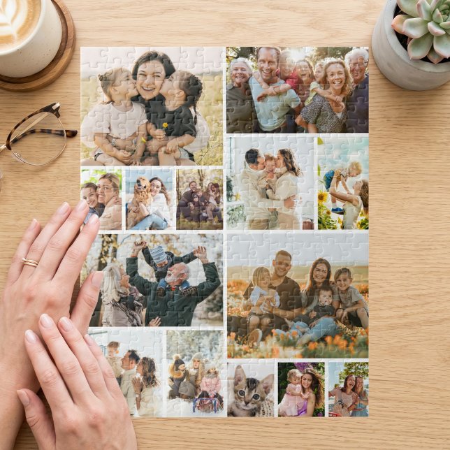 Puzzle Collage de 14 fotos personalizadas (Subido por el creador)