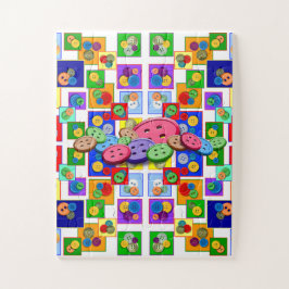 Puzzle Collage de botones