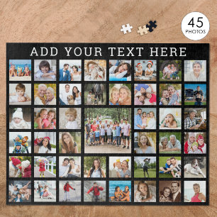 Puzzle Collage de Fotos 45 Fotos Personalizadas Color Per