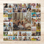 Puzzle Collage de fotos 49 personalizado moderno<br><div class="desc">Crea tu propio rompecabezas de collage de fotos personalizado con 49 de tus fotos favoritas.</div>