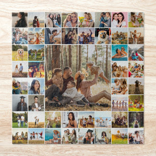 Puzzle Collage de fotos 49 personalizado moderno