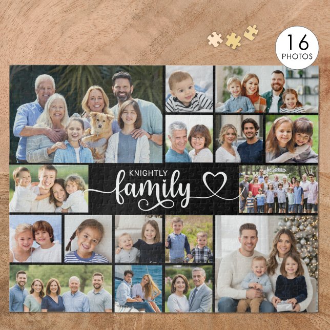 Puzzle Collage de fotos de FAMILIA moderna 16 con letra s (Subido por el creador)