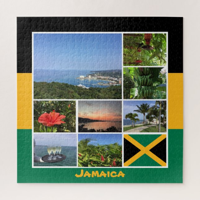 Puzzle Collage de fotos de Jamaica (Vertical)