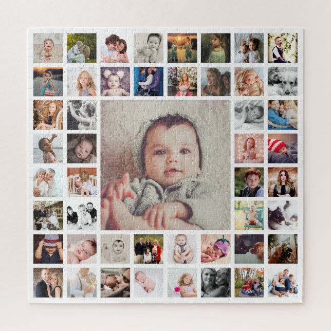 Puzzle Collage de fotos de Recuerdos familiares personali (Vertical)