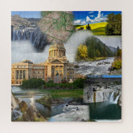 Puzzle Collage de fotos del estado de Idaho 8 imágenes ro