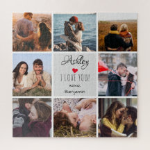 Collage de fotos El día de San Valentín 'Te Amo'