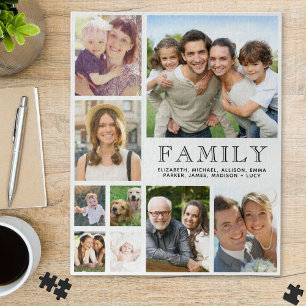 Puzzle Collage de fotos Familia 9