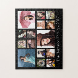 Puzzle Collage de fotos familiar personalizado