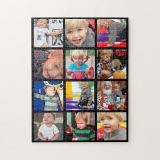 Puzzle Collage de fotos familiar personalizado