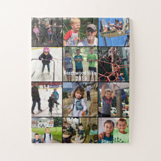 Puzzle Collage de fotos familiar personalizado