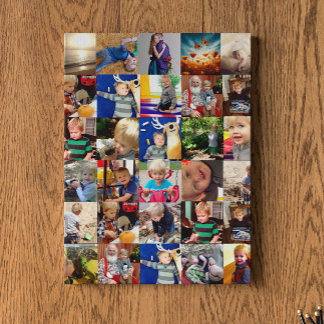 Puzzle Collage de fotos familiar personalizado