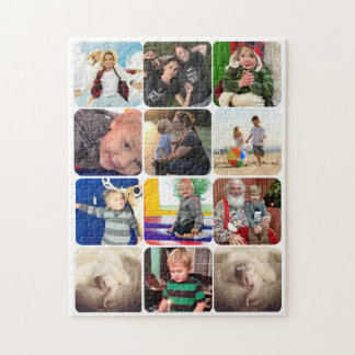 Puzzle Collage de fotos familiar personalizado