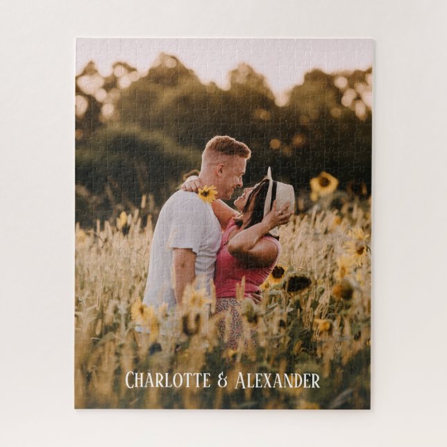 Puzzle Collage de Fotos Moderno (Vertical)