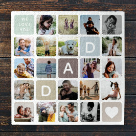 Puzzle Collage de fotos moderno  amor familiar por el día