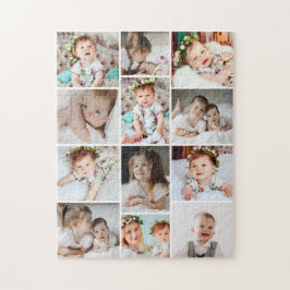 Puzzle Collage de fotos múltiples personalizado de 252 pi