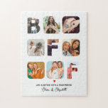 Puzzle Collage de fotos Personalizado Bestie de regalo de<br><div class="desc">Collage de fotos Personalizado Bestie de regalo de BFF personalizado</div>