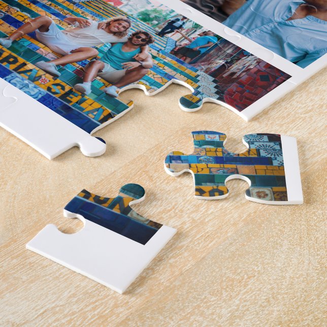 Puzzle Collage de fotos personalizado Mejor Amigos Para H (Lado)