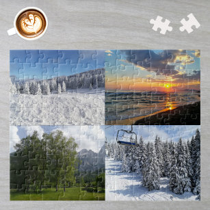 Puzzle Collage de fotos Personalizado personalizado con c
