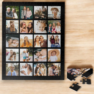 Puzzle Collage de fotos simple 20 imagen personalizada