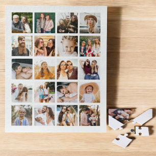 Puzzle Collage de fotos simple 20 imagen personalizada