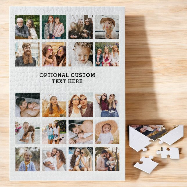 Puzzle Collage de fotos simple 20 imagen personalizada (Subido por el creador)